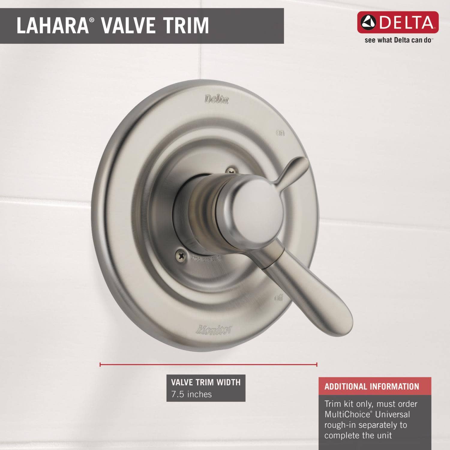Lahara Monitor 17 Series Valve Trim, Venetian Bronze R60768
