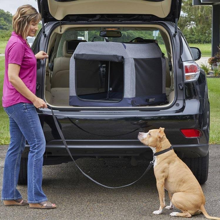 Dog Tent Crate, Gray, Medium U82258