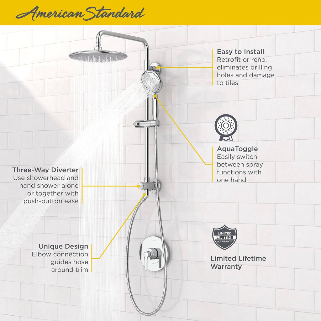 Spectra Versa Shower System with Shower - Legacy Bronze G5654