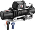 ZEAK 13000 lb. Premium Electric Winch 12V Waterproof Synthetic Rope, Wireless Remote, for Truck SUV