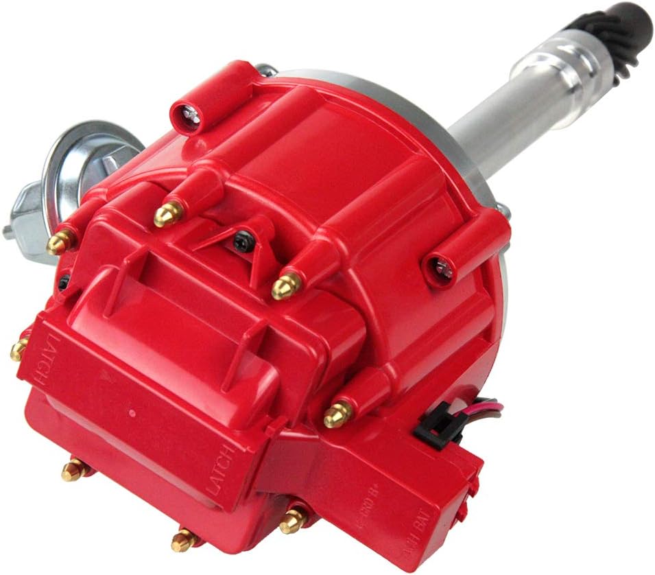 Performance Hei Ignition Distributor Compatible with Chevy GM SBC BBC 9000RPM V8 65k Coil 283 305 307 327 350 400 Small Blocks and 396 427 454 Big Blocks Pack of 2