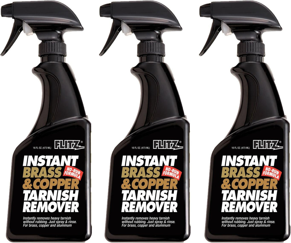 Brass and Copper Tarnish Remover Spray, 16 oz Z2051