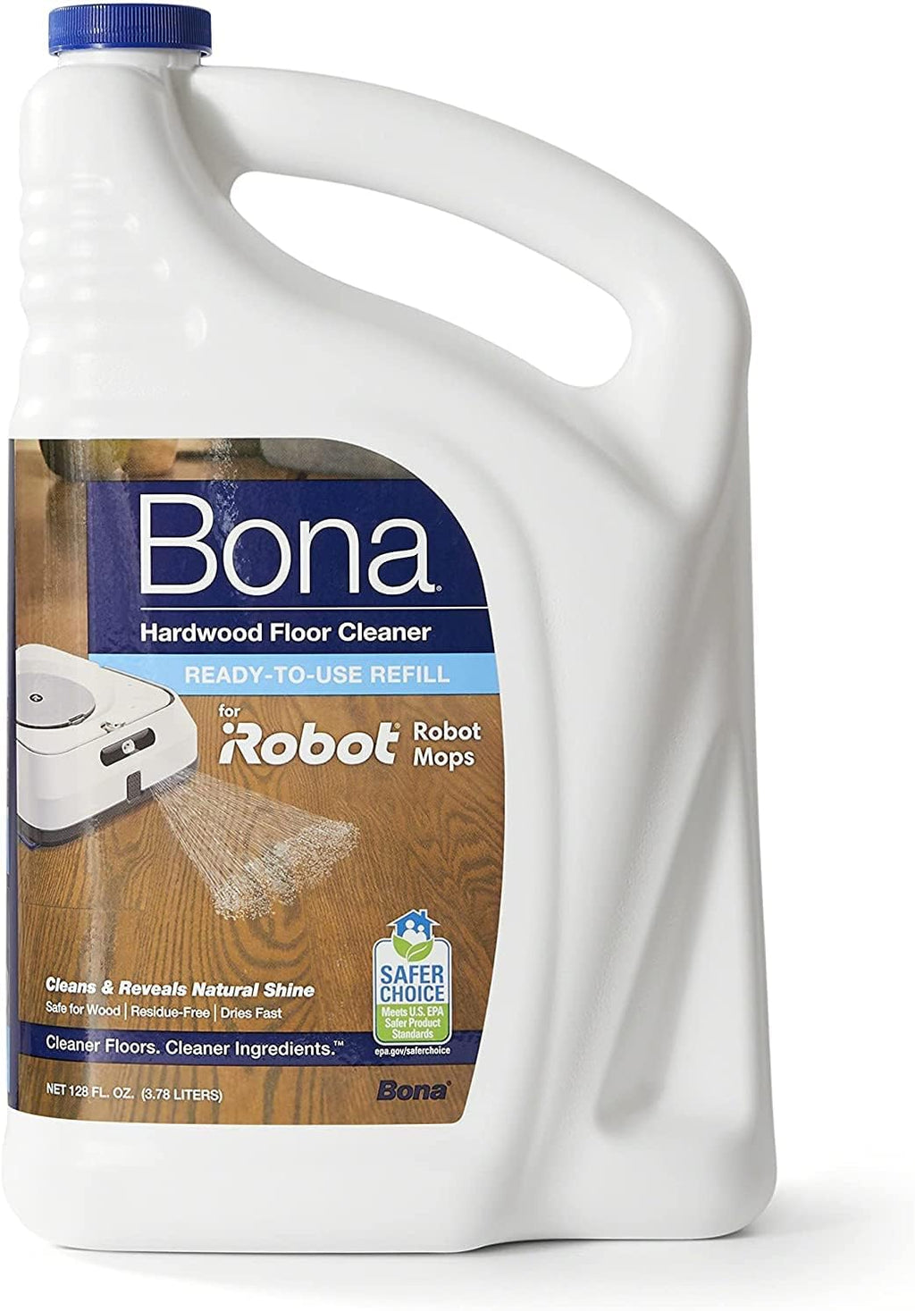Robot Mop Bundle with Hard Wood Floor Cleaning Solution P2752