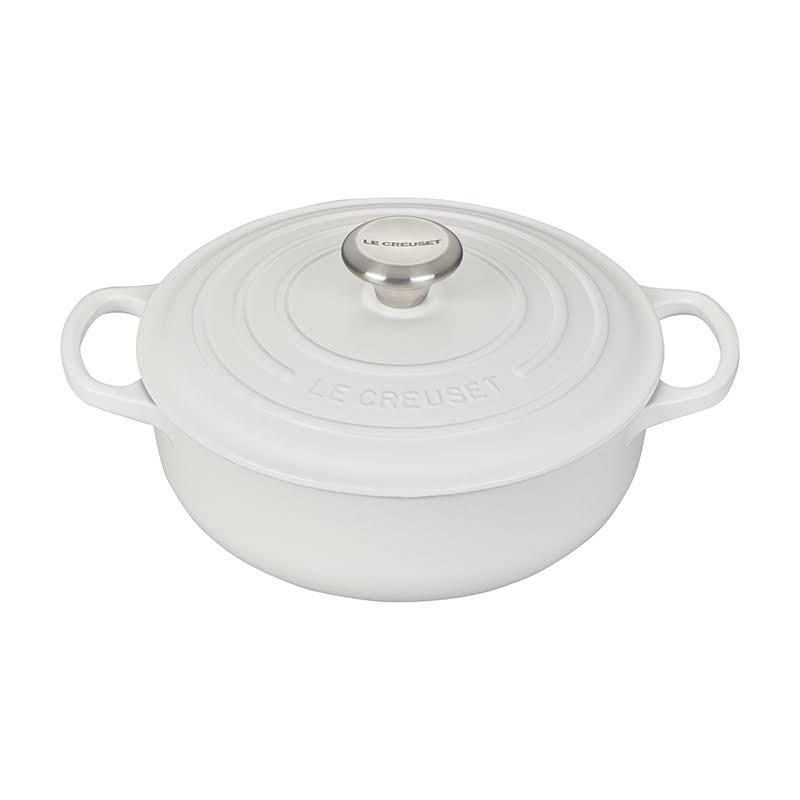 Le Creuset Cast Iron Sauteuse | Matte Cotton, 3 1/2 Qt.