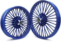 TARAZON 21 x 2.15 18 x 3.5 Fat Spoke Front Rear Wheel Rim Set for Harley Dyna street bob FXDB, Super Glide wide glide Low Rider