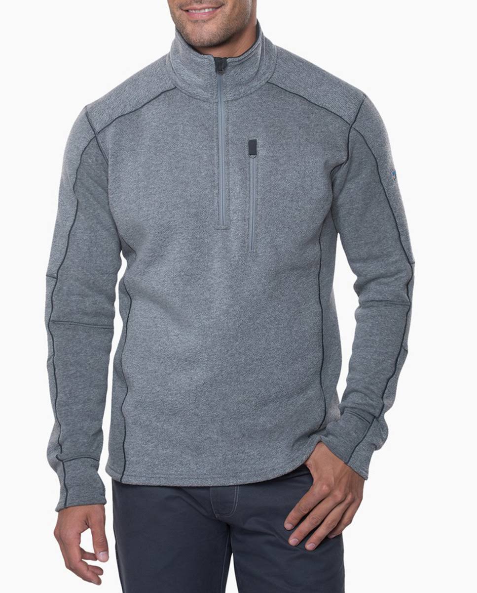 Kuhl Men&s Interceptr 1/4 Zip Shale / M