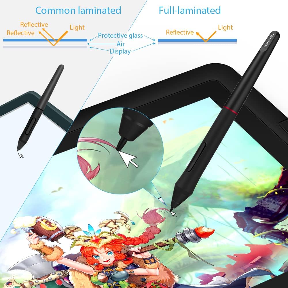 15.6 Inch Drawing Monitor with Pen Pressure and Tilt Function J294