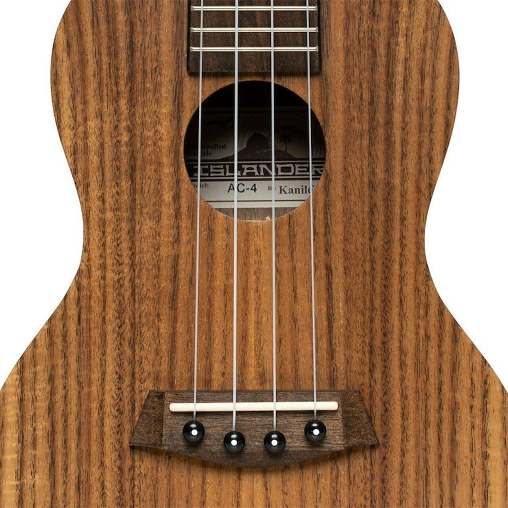Acacia Top Concert Ukulele D348