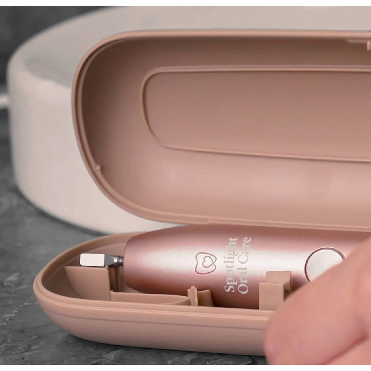 Rose Gold Sonic Toothbrush M7355