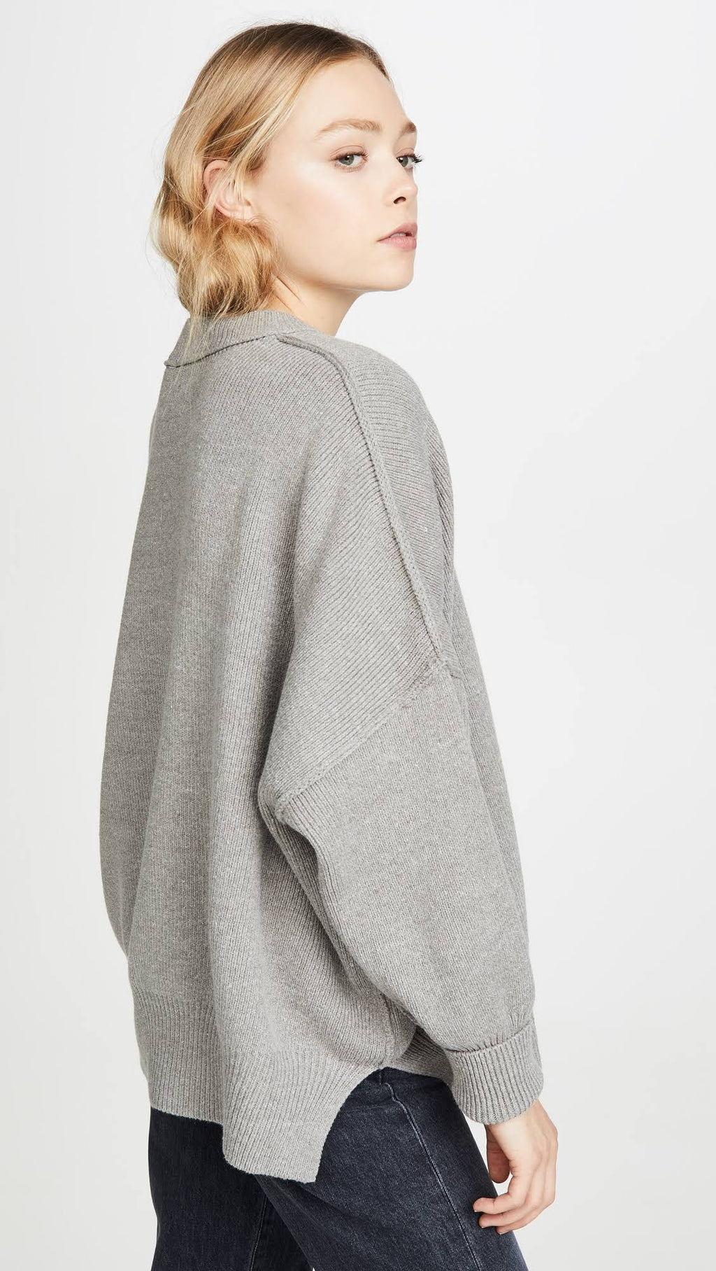 Heather Grey Tunic, Size L Y34305