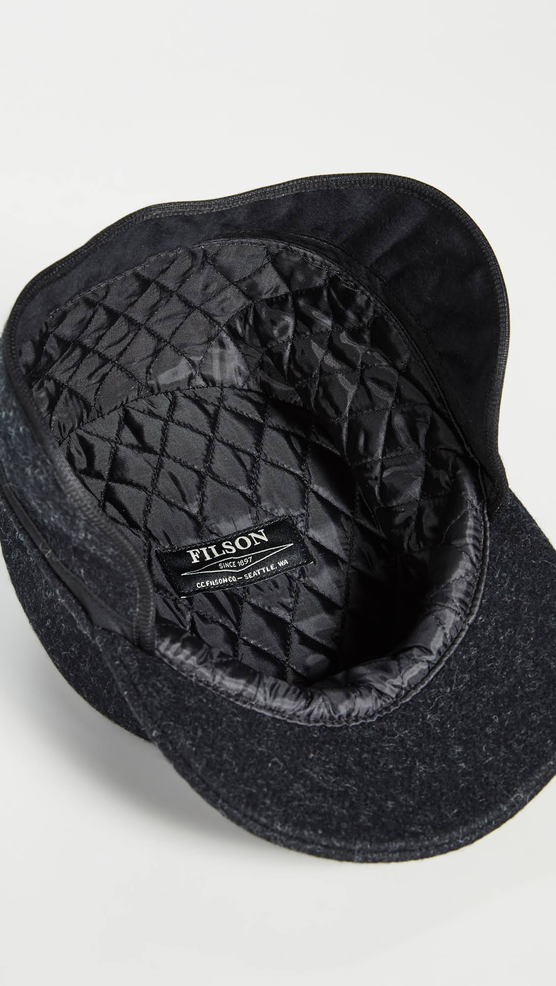 Mackinaw Wool Cap - Charcoal R63739