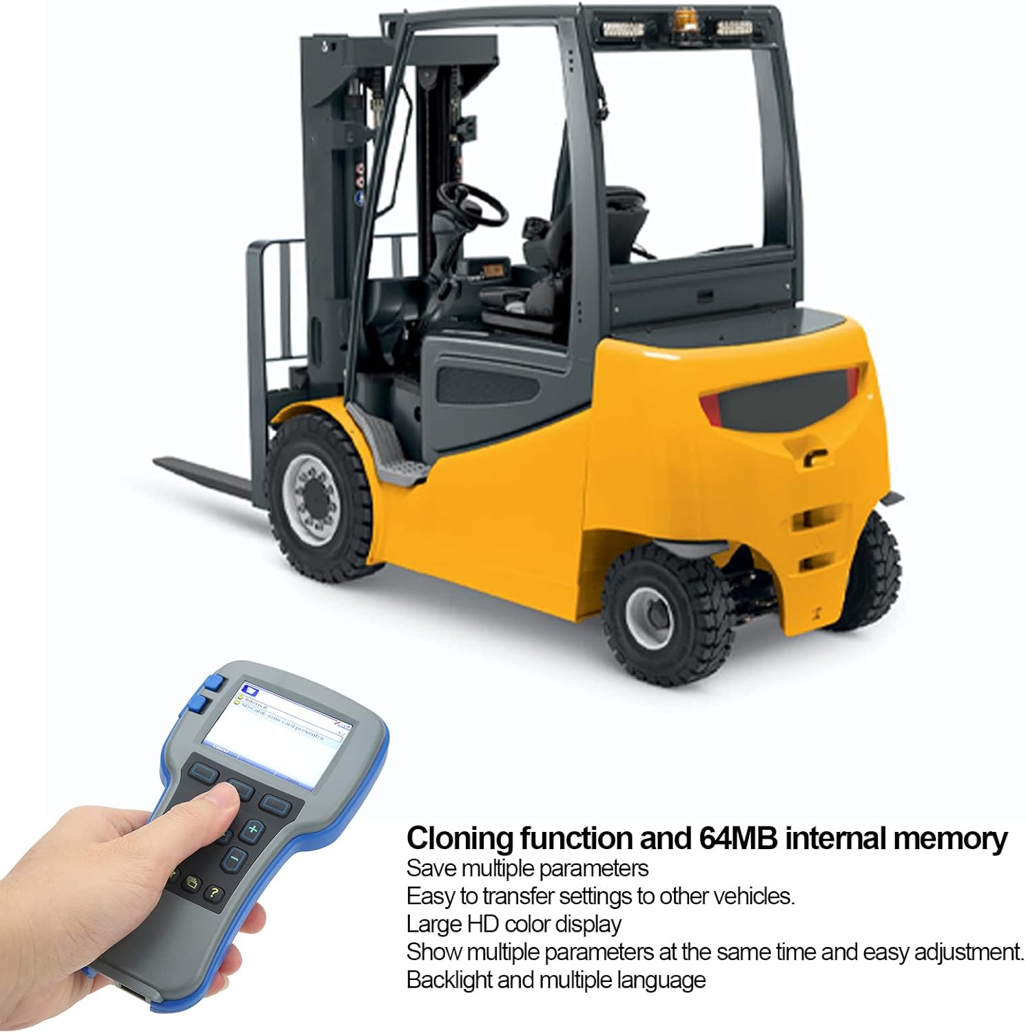 Automotive Key Programming Scan Tool, Handheld Programmer for Curtis Electric Control X81166