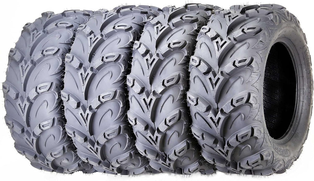 Set 4 ATV UTV Tires 25x8-12 E164511