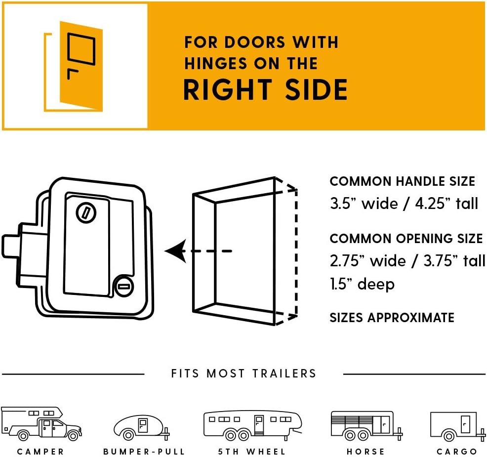 Keyless Entry Keypad for RV and 5th Wheel G25373