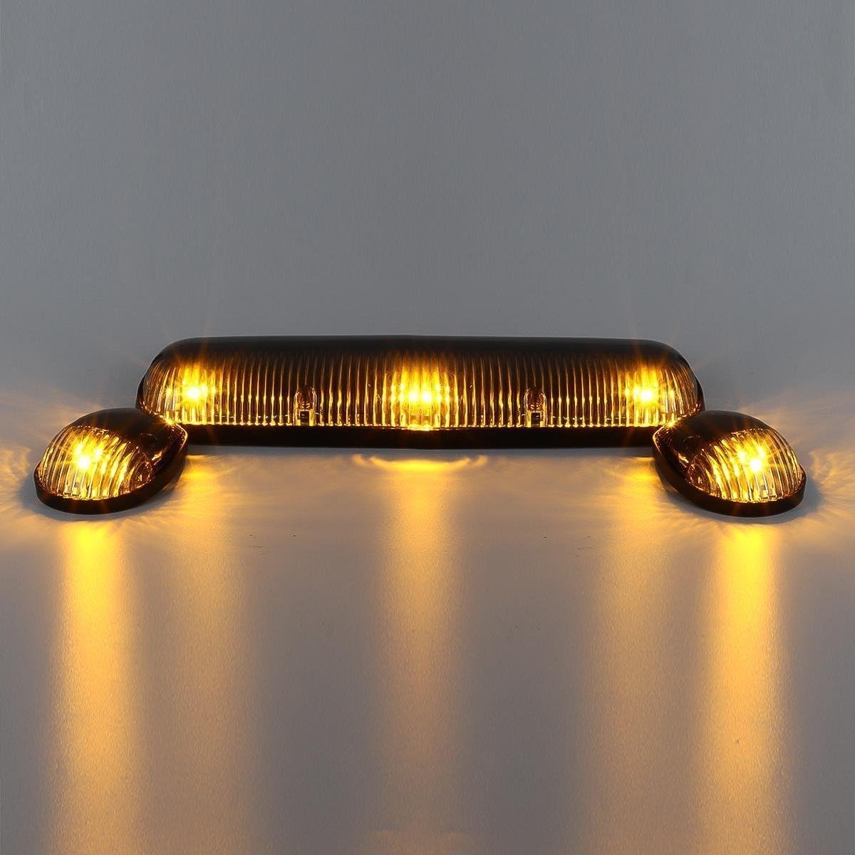 Cab Marker Lights with T10 LED Bulbs for Truck 2002-2007 Z676