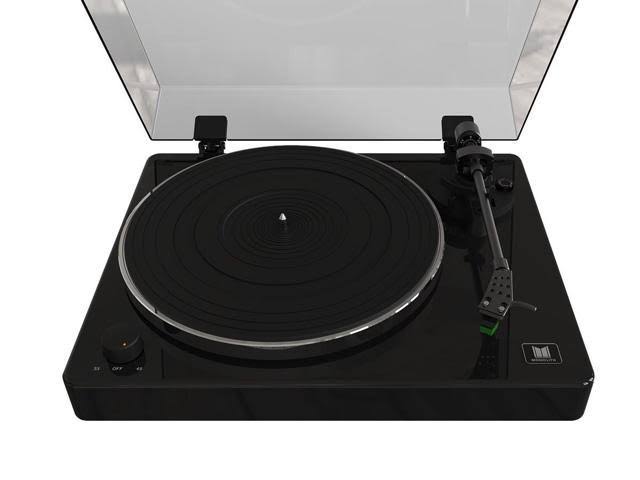Turntable with Phono Pre Amp, Black W470