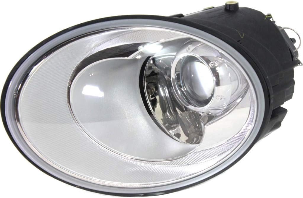 Beetle Headlight Assembly 2006-2010 Halogen Pair H31946