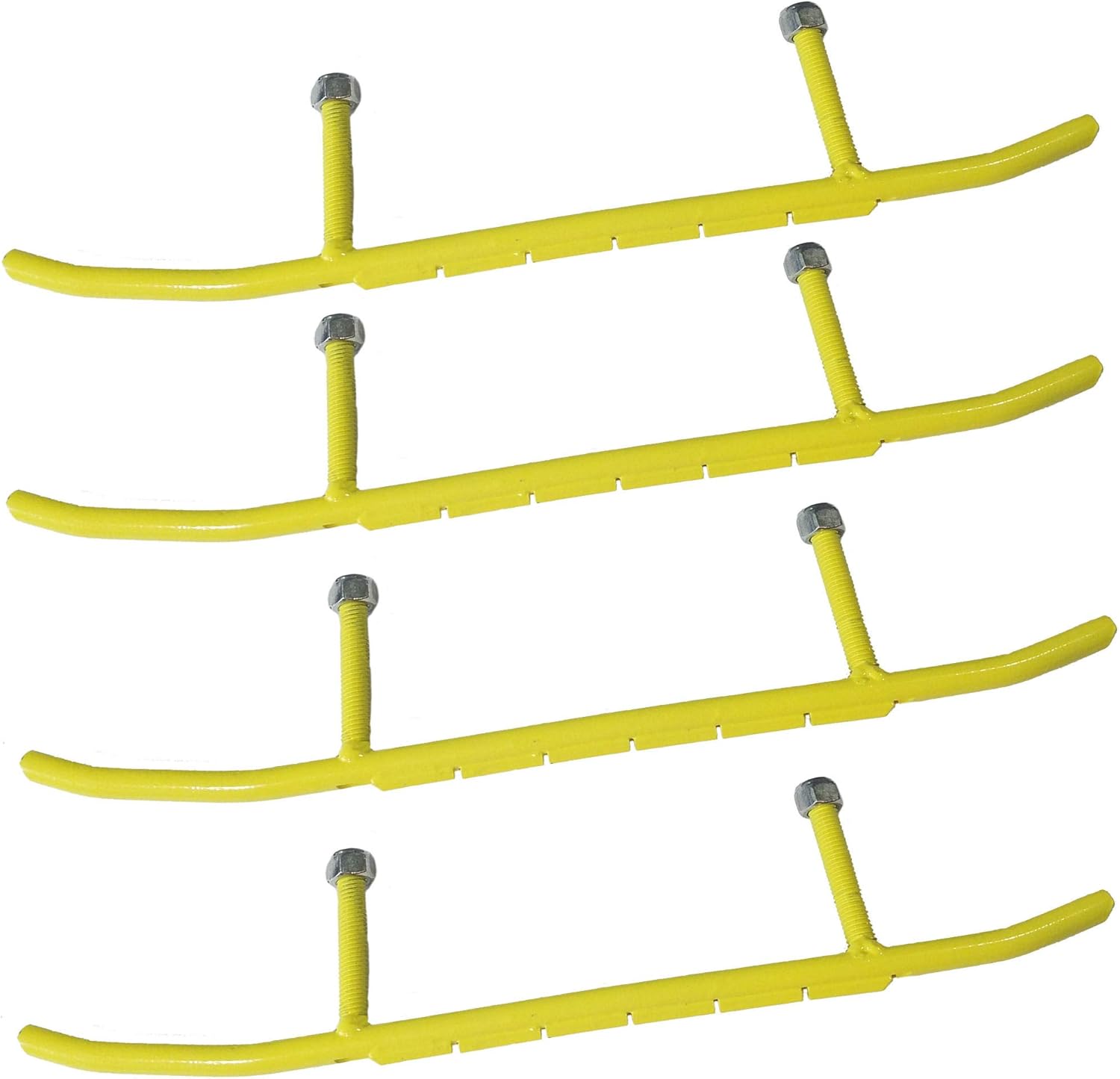TOP NOTCH PARTS Replacement (4) 6" Carbides for Ski-Doo Snowmobile Precision Skis Legend SE MXZX MX Adrenaline Rev Free FedEx 2 Day Shipping