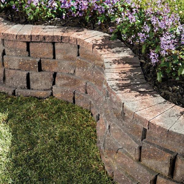 Concrete Retaining Wall Block 6 x 17.5 x 7 in. Palomino K945104