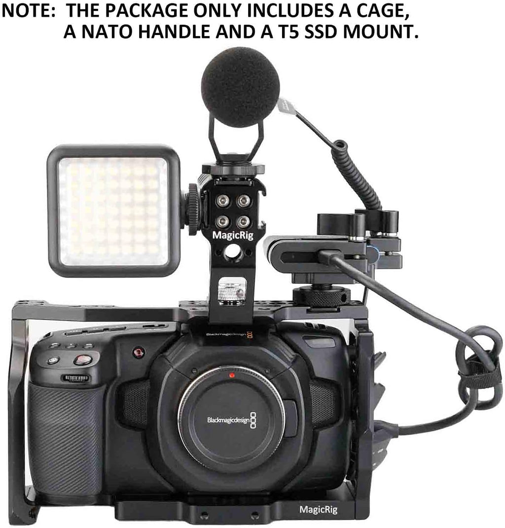 Camera Cage Kit for BMPCC 4K/6K with Top Handle and SSD Mount G84008