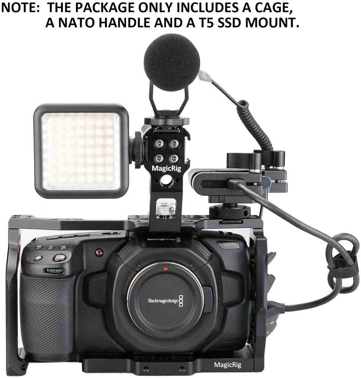 Camera Cage Kit for BMPCC 4K/6K with Top Handle and SSD Mount G84008