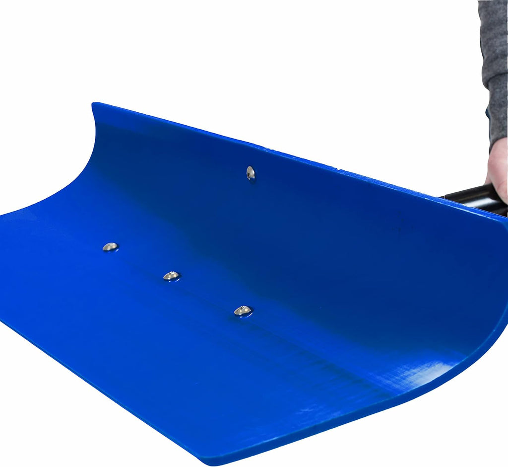 30" Snow Pusher with Fiberglass Shaft and D-Shaped Handle, Pack of 2 Z49669