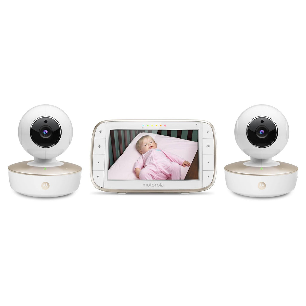 Motorola MBP50-G2 5x22 Video Baby Monitor with Two Cameras