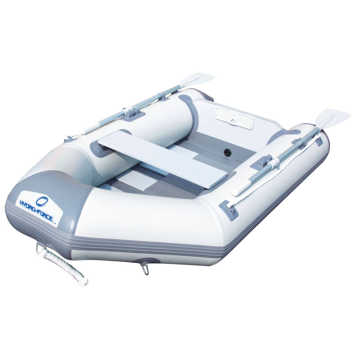 Inflatable 2 Person Boat Set with Oars and Pump J849827