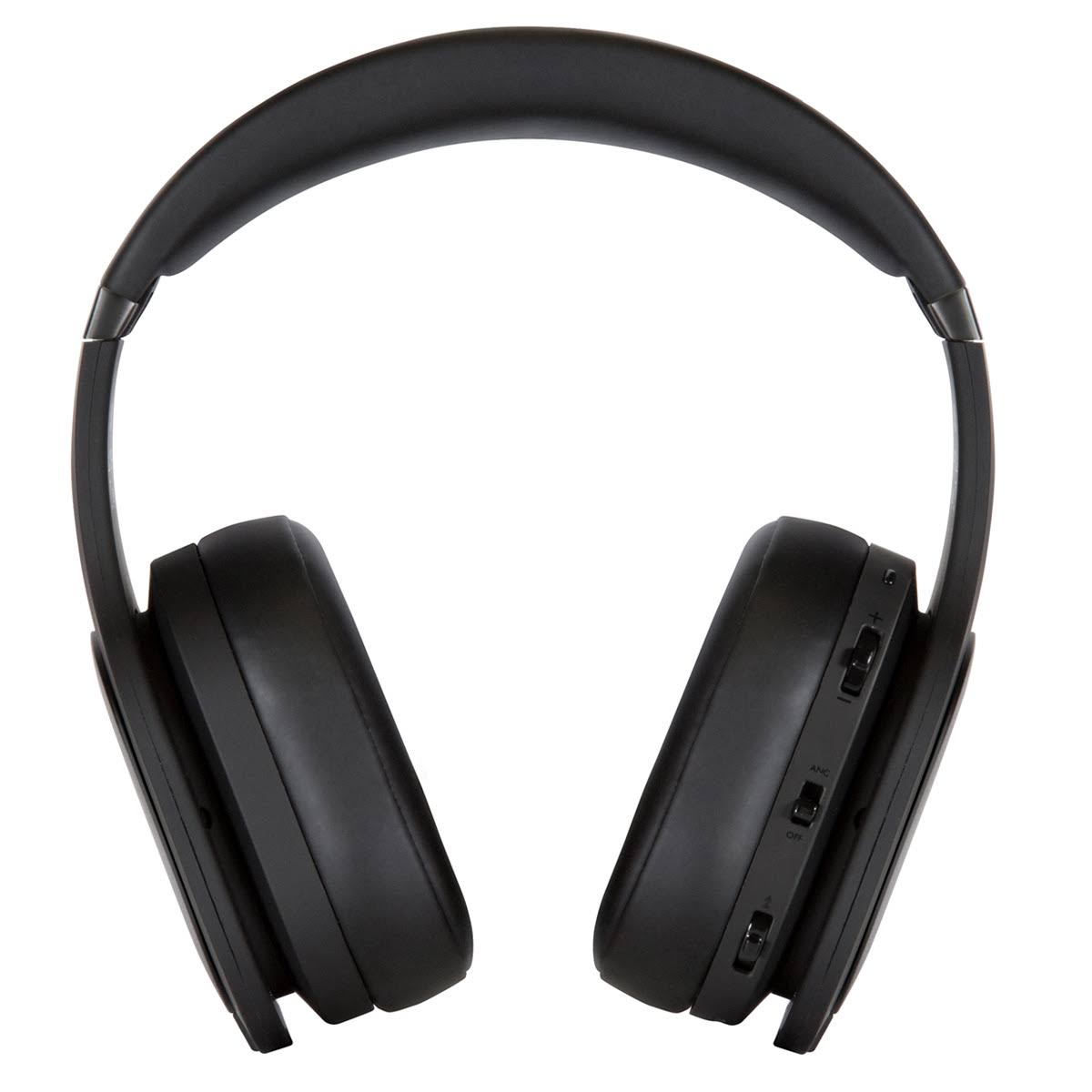 Wireless Active Noise Cancelling HD Headphones - Black I908