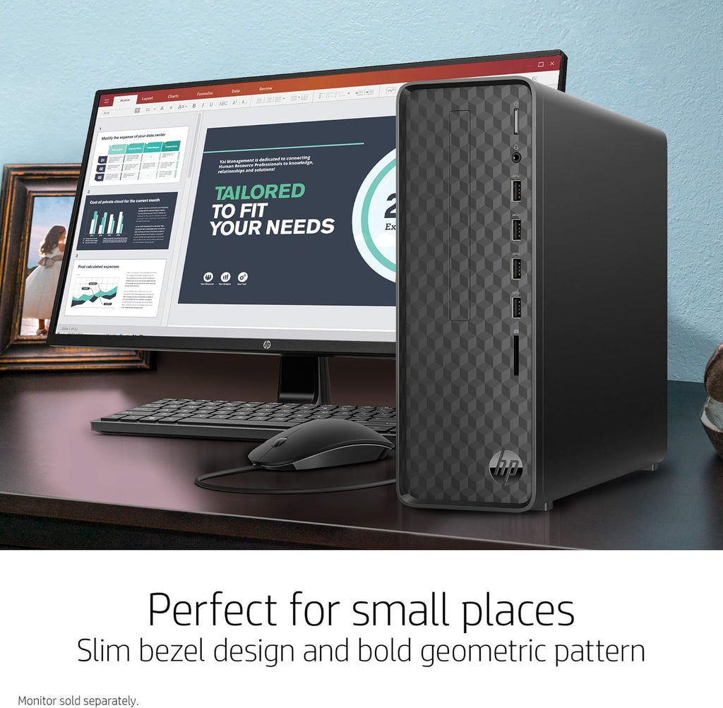 Slim Desktop, AMD Athlon Silver 3050U, 4GB RAM, 256GB SSD, Windows 10 Home Q318601