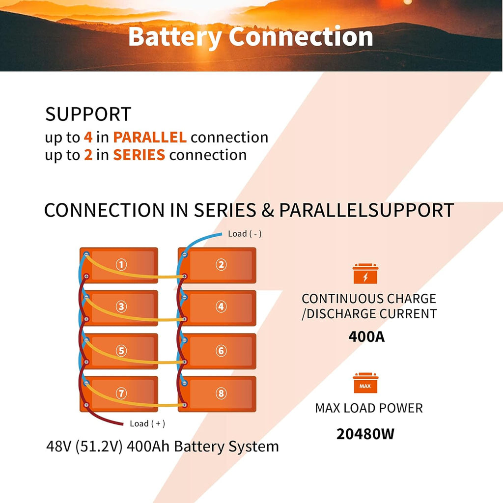 24V 100Ah LiFePO4 Deep Cycle Lithium Battery with Built-in 100A BMS Z75485