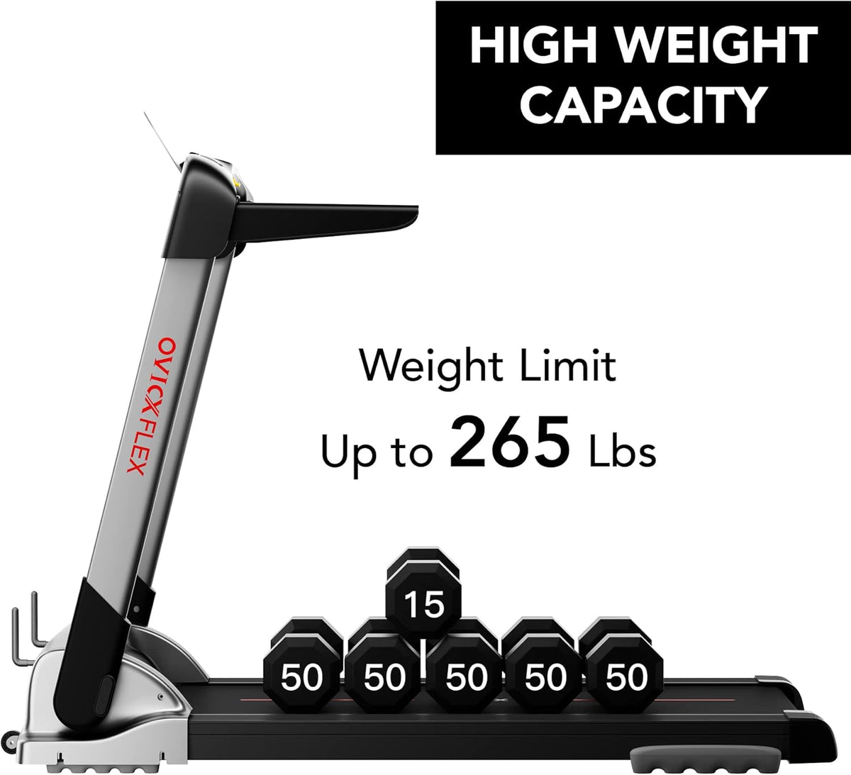 Foldable Treadmill for Home Portable Compact Electric P34596