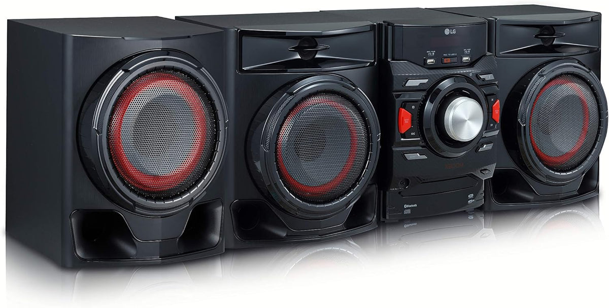 Bluetooth Audio System with 700 Watts Total Power, Black F787