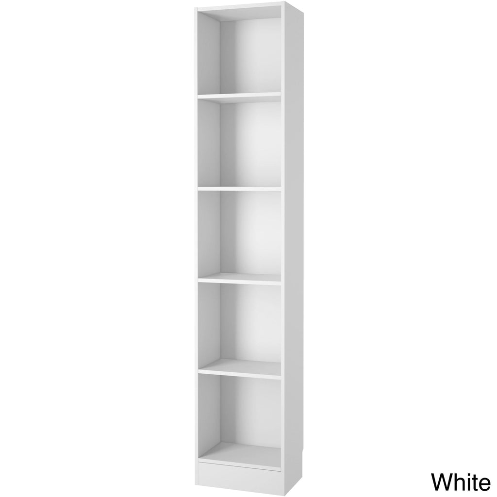 Tall Narrow 5-Shelf Bookcase Z511