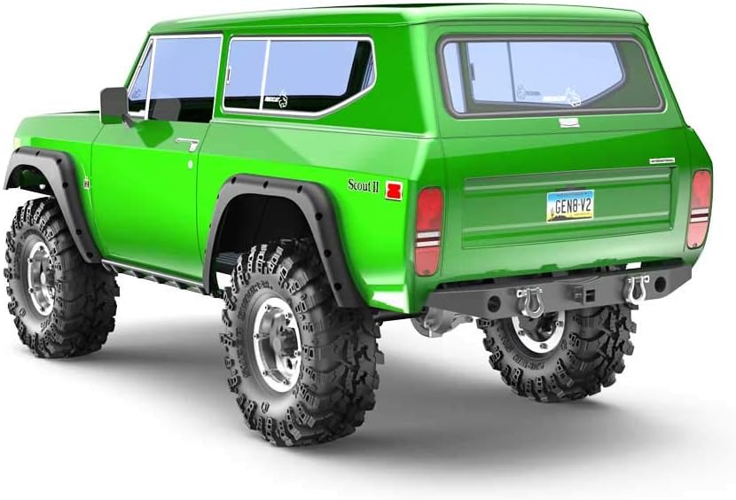 RC Crawler 1/10 Scale Off Road Truck 2.4Ghz Waterproof Green W910