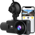 WiFi Dash Cam, Z-Edge New Version Z3Pro Dash Cam Front and Inside, 2K+1080P Front and Inside Dual Dash Cam, Car Camera, IR Night Vision, Parking Mode, G-Sensor, Support 256GB