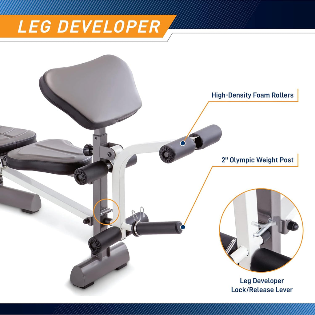 Folding Weight Bench with Easy Storage Q87444