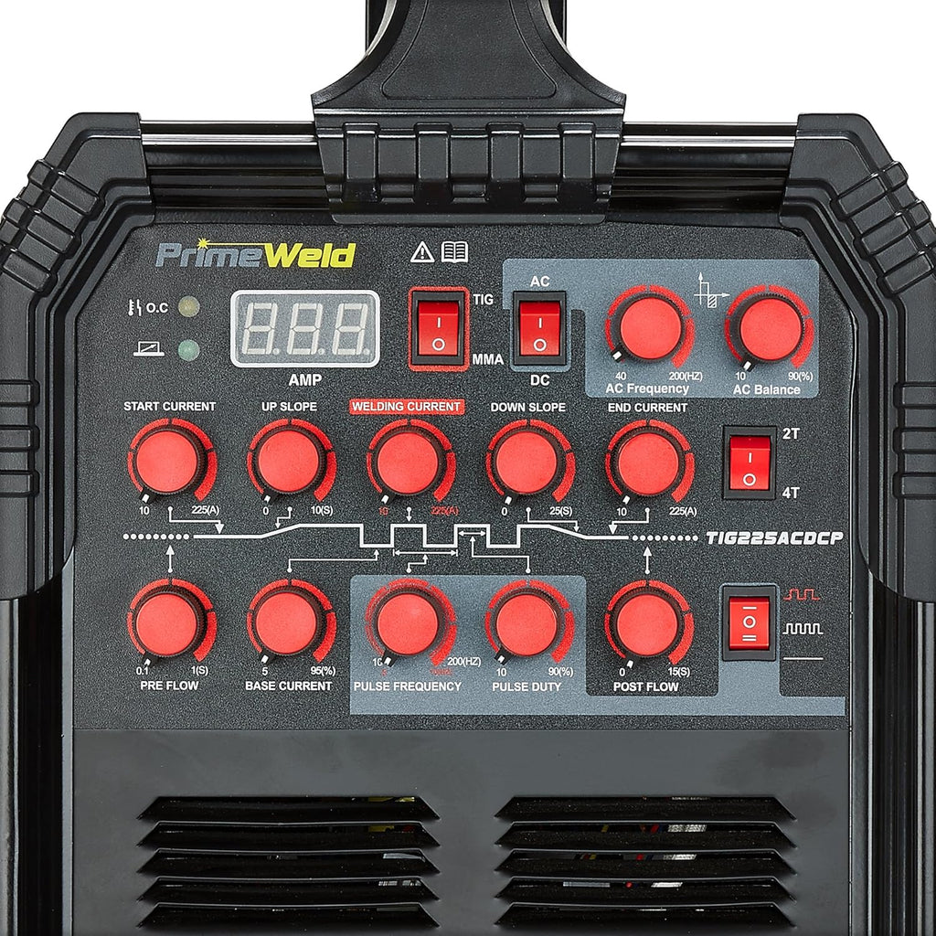 TIG Welder 225 Amp AC DC with Pulse and Flex Torch N908771