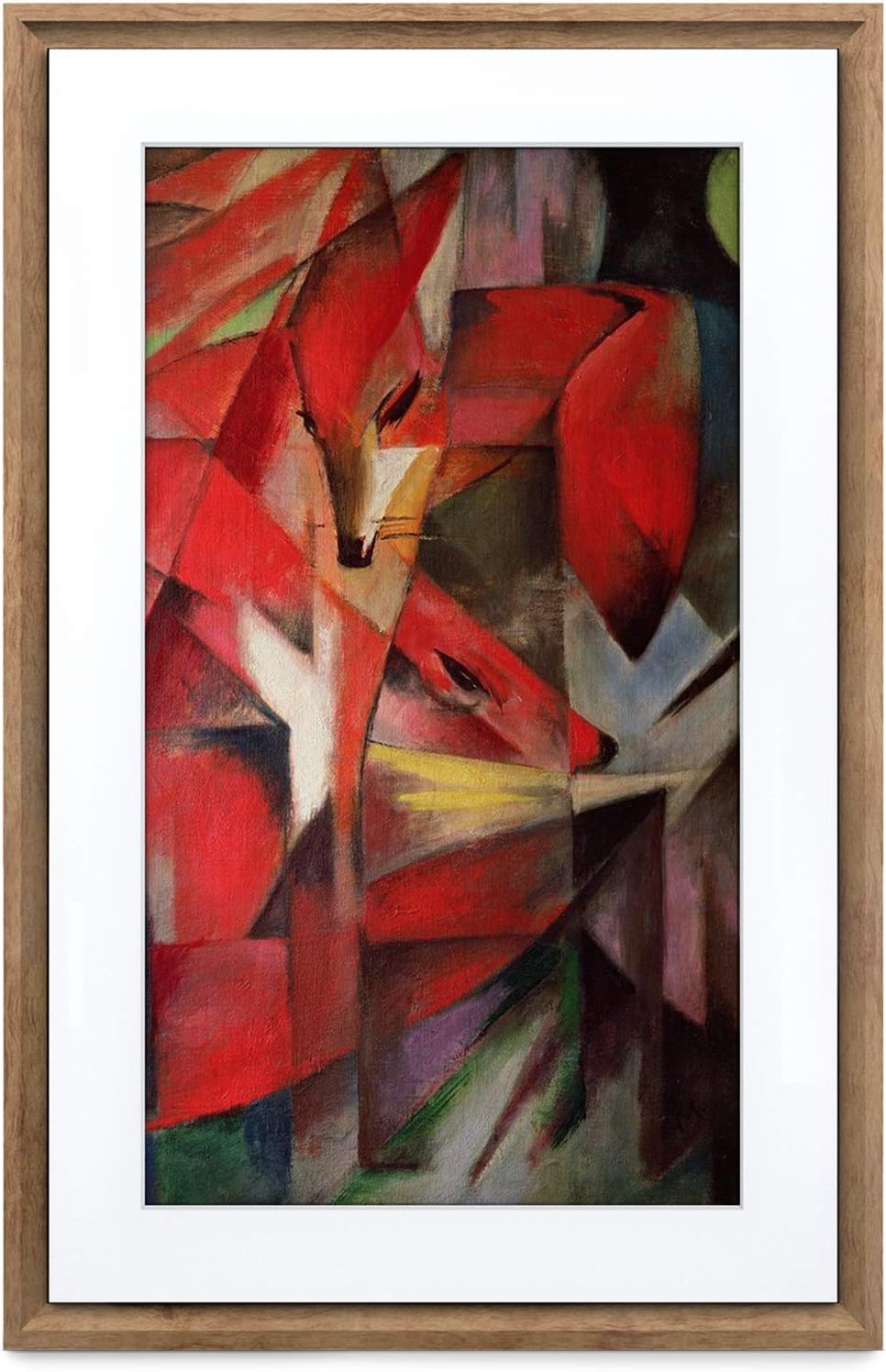 Meural Canvas II – The Smart Art Frame with 21.5 in. HD Digital Canvas That Renders Images and Photography in Lifelike Detail | 16X24 Dark Wood Frame | WiFi-Connected | Powered by NETGEAR (MC321HW)