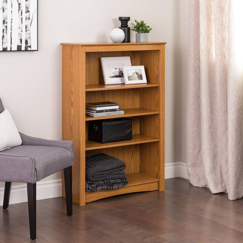 4-Shelf Bookcase, Oak G190