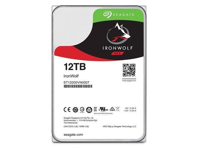 12 TB Internal HDD 3.5" SATA 6Gb/s 7200 rpm F691490