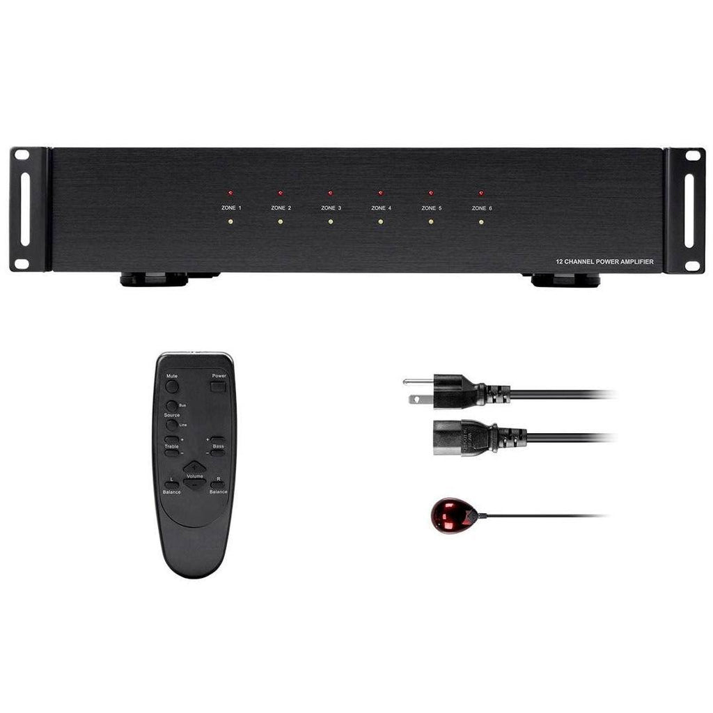 6 Zone Home Audio Multizone 12 Channel Amplifier R89035