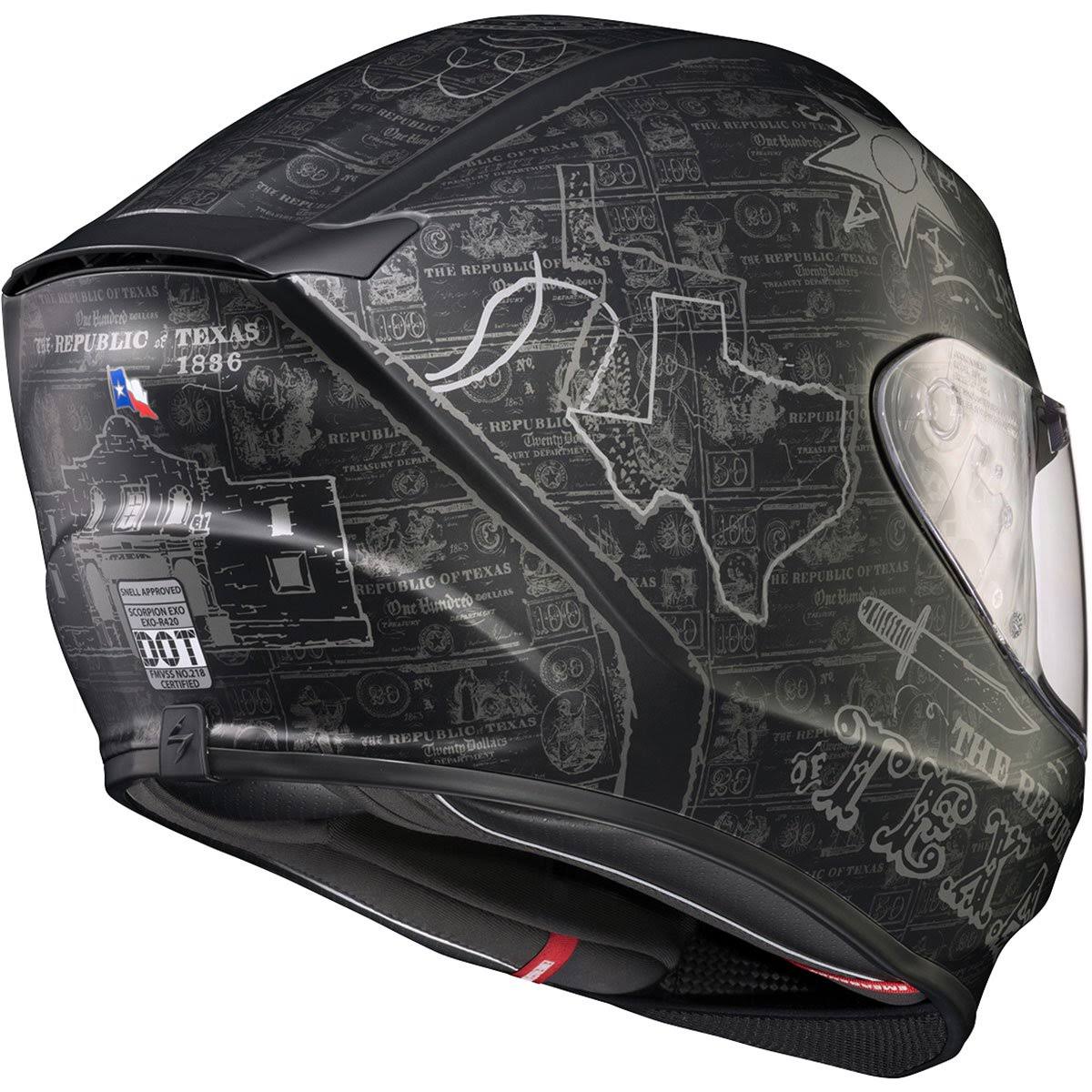 Full Face Helmet Black/Gold O698