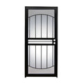 Gatehouse Geneva 36-in x 80-in Black Mid-View Universal Reversible Steel Storm Door Rubber | LF686-36-BLK