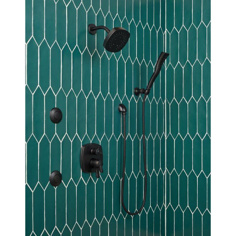 Integrated Diverter Trim with Six Function Diverter, Matte Black N4600