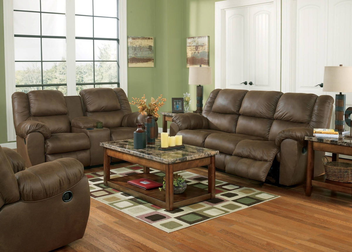 Reclining Loveseat with Console P419
