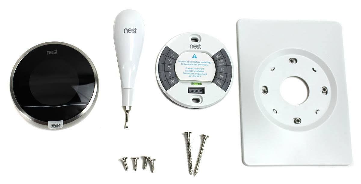 Smart Thermostat, 2nd Generation, Works with Alexa, Silver V552677