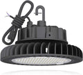 HYPERLITE LED UFO High Bay Lights 250W 35,000lm 1-10V Dimmable 5000K 5' Cable with 110V Plug Hanging Hook Safe Rope UL Listed for Shopping Mall Stadium Exhibition Hall