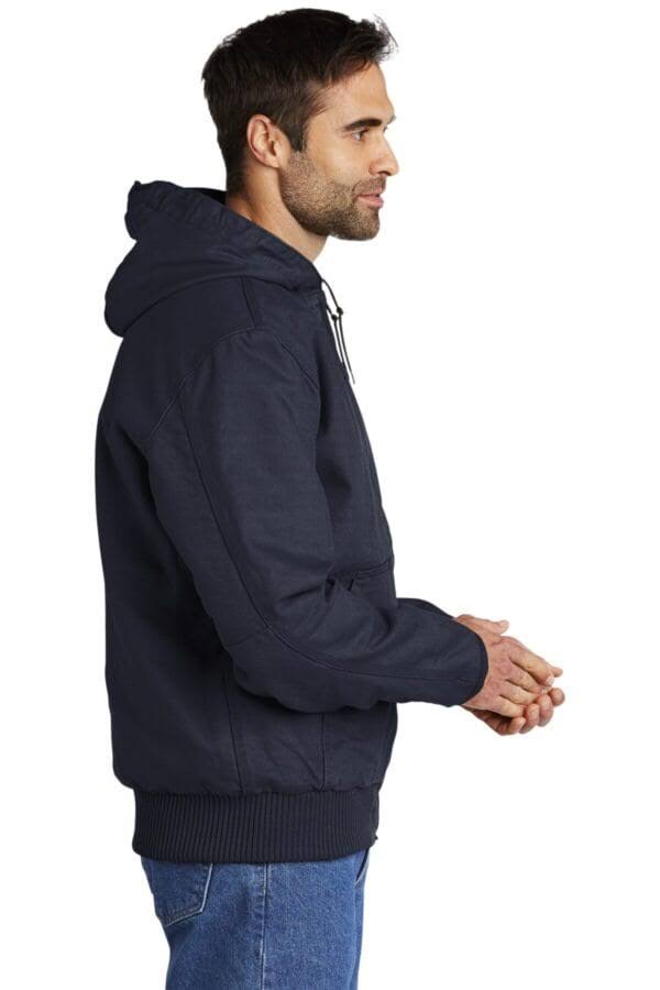 Washed Duck Active Jacket Navy 4XL Y536096