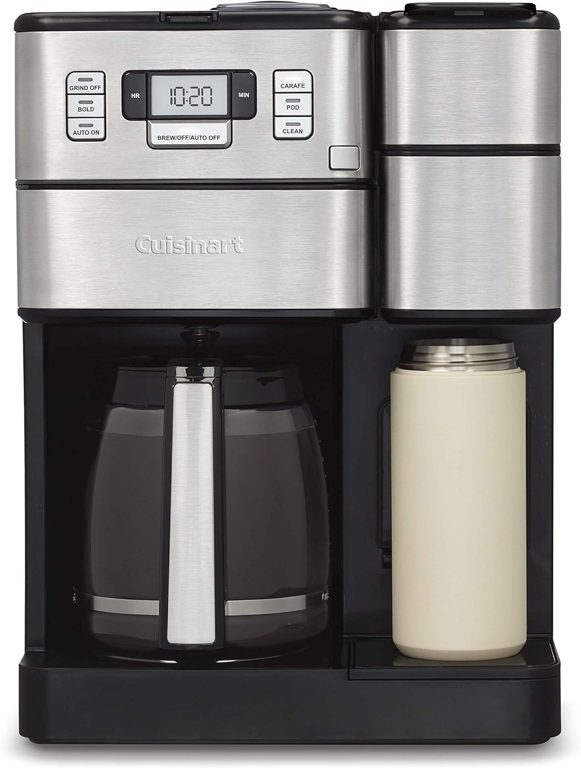 Coffee Center Grind & Brew Plus, Built-in Grinder, Coffeemaker and Single-serve Brewer Q324439